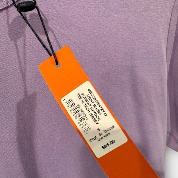 NWT Rag & Bone Pursuit Haydon Tee - Small, light blush - Picture 6 of 6